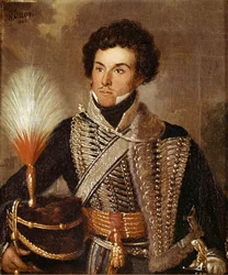 Ein Offizier, 18. Dragonerregiment, 1840